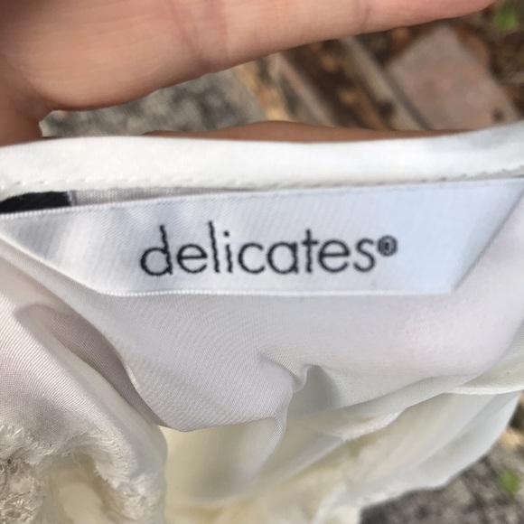 Lace and satin slip dress or nightgown. - Picture 9 of 12